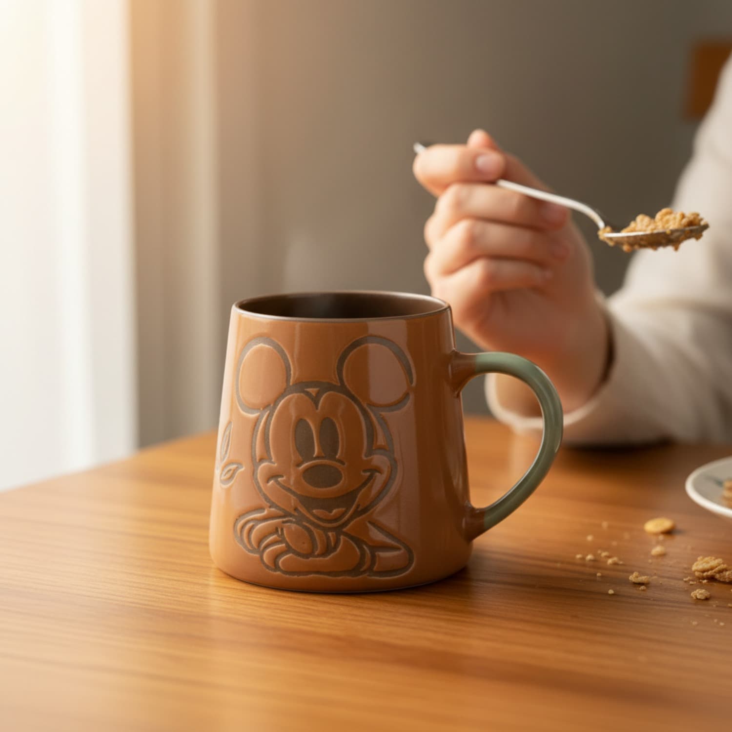 Tazón 400ml terra mickey café