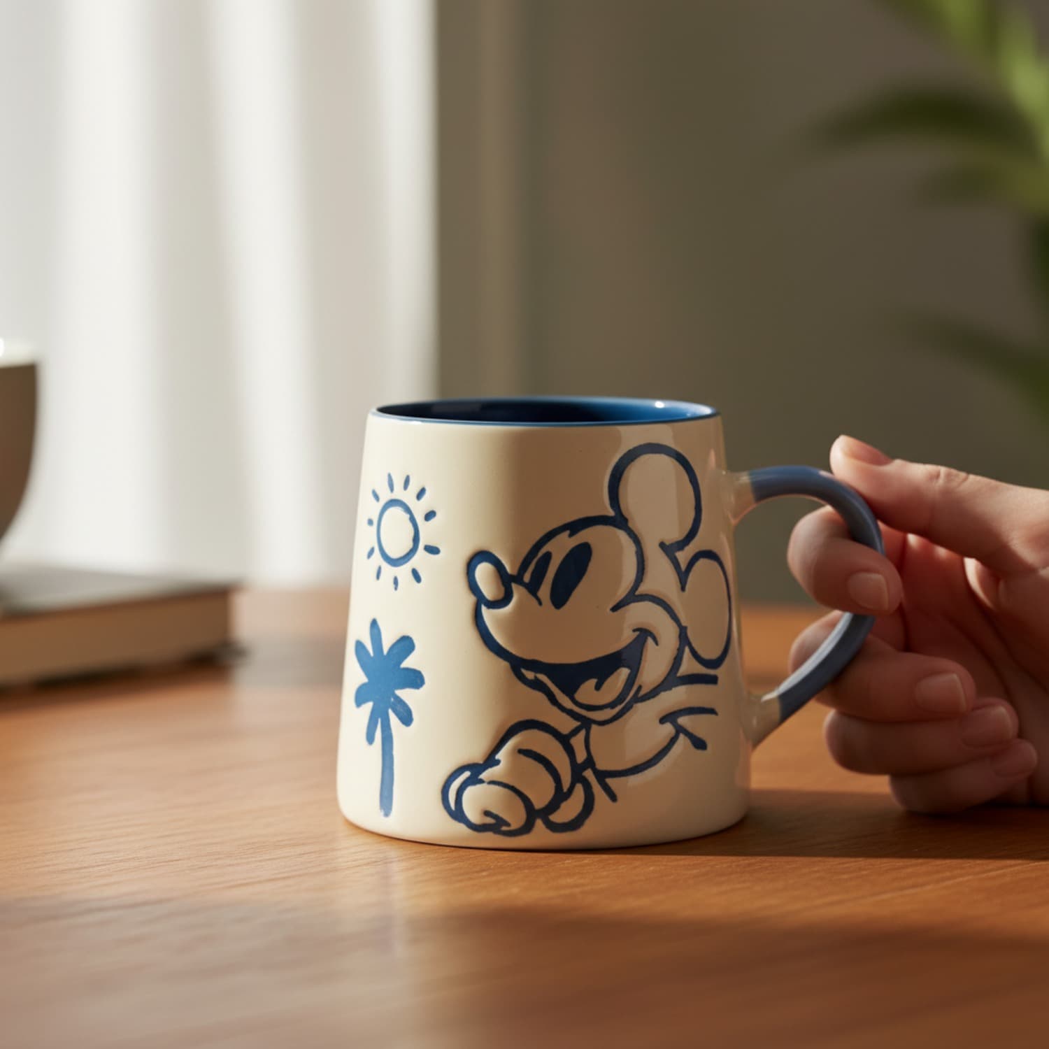 Tazón 400 ml Mickey blanco