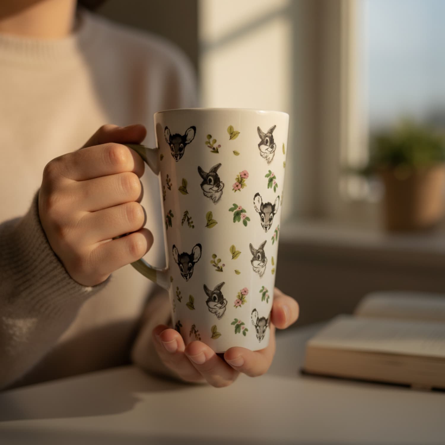 Tazón latte 450 ml Bambi Disney home