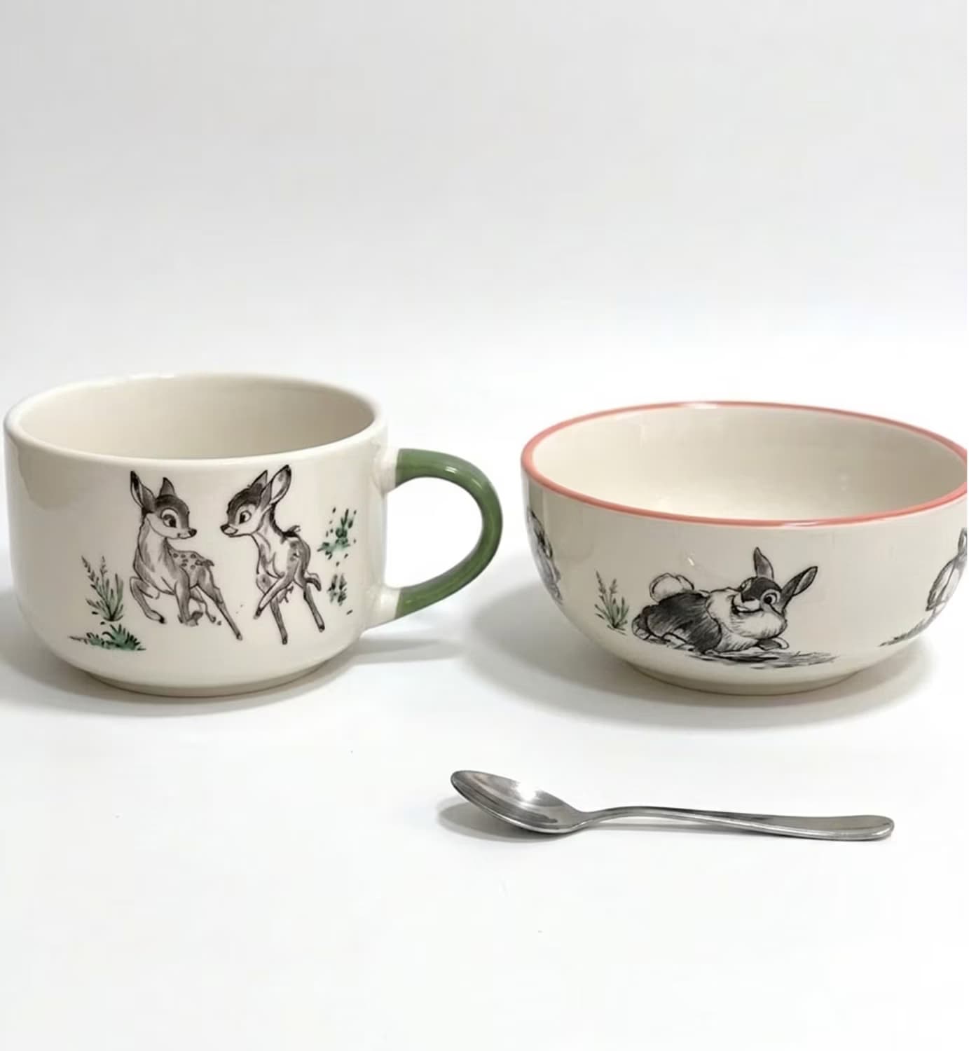 Set tazón 520 ml + Bowl 650 ml Bambi Disney home